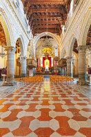 Duomo interior, Enna, Siclly, Italy