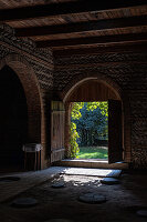 Traditional architecture of Georgia in Kakheti area