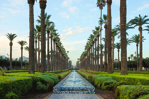 Arab Leaque Park in Casablanca, Marokko