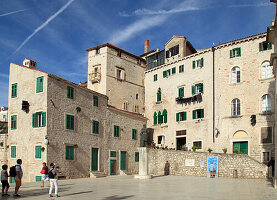  Kroatien, Sibenik, Foscolo-Palast,  
