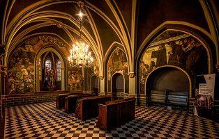 Schloss Burg an der Wupper, Burgkapelle, Solingen, NRW, Deutschland