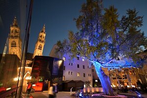 Innenhof Meta neben dem Waltherplatz, Bozen, Südtirol, Italien